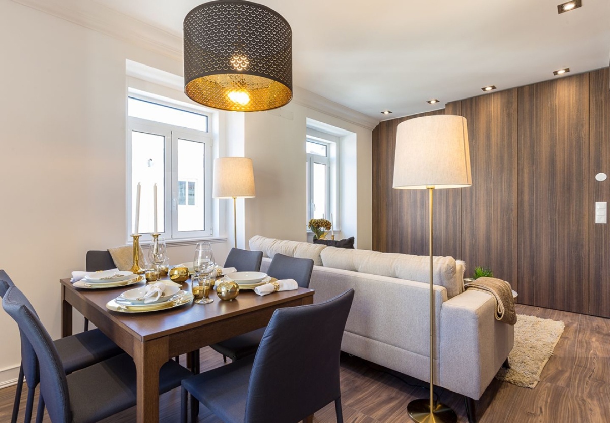 Apartamentos Graça com Cleaf e Hi-Macs