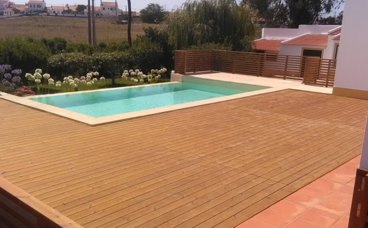 Deck no Alentejo
