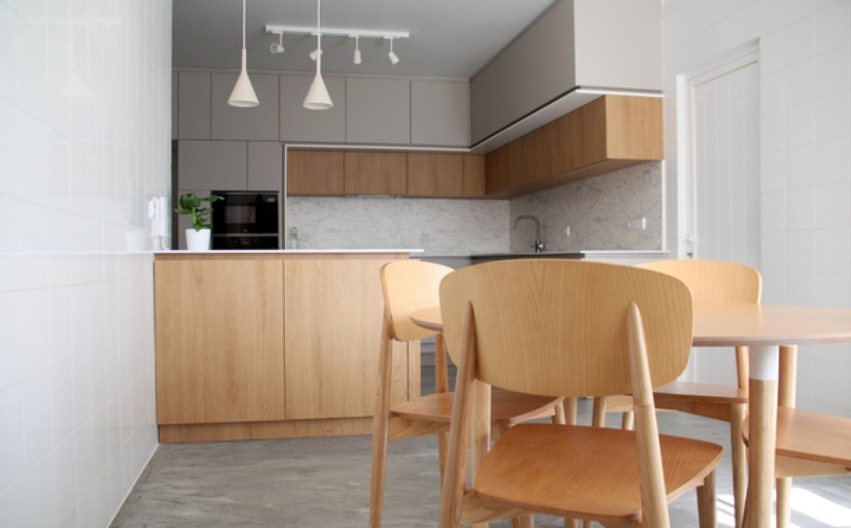 Projeto de remodelação de cozinha